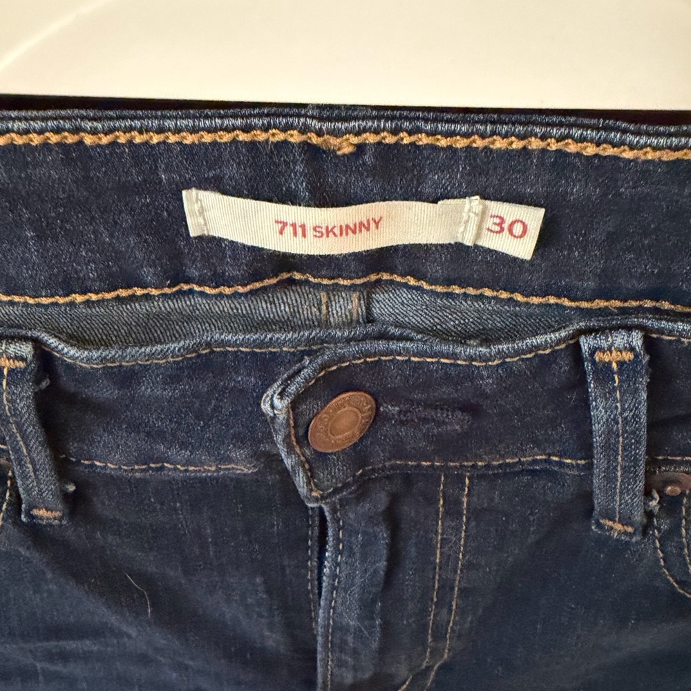 Levi's Dark Blue Skinny Jeans